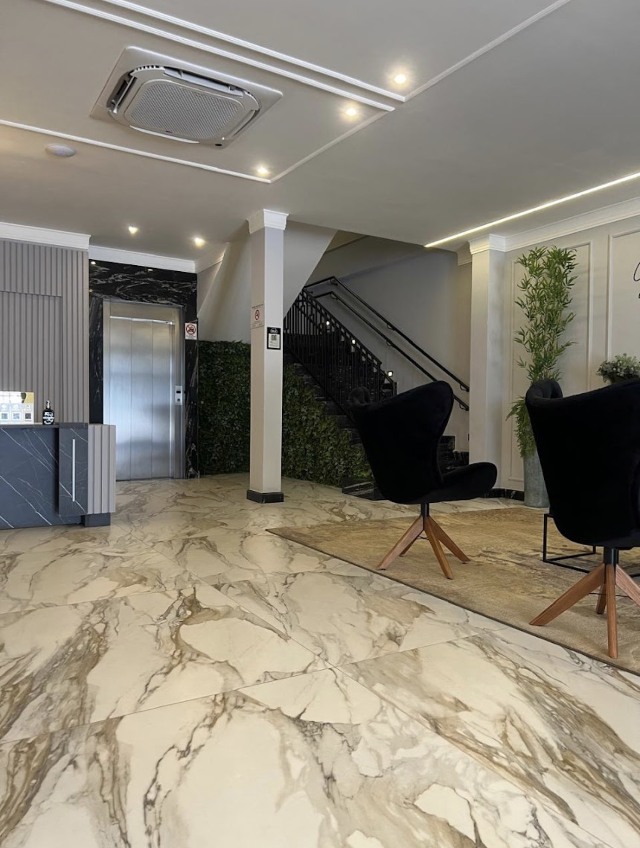 Recepção do Instituto Emboava